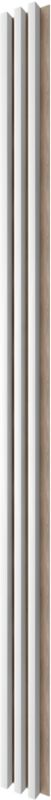 Stegu væglamel 275 x 17,6 cm eg/hvid 3 dele