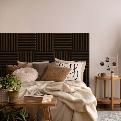Stegu Linea Hazelnut mini sort væglamel