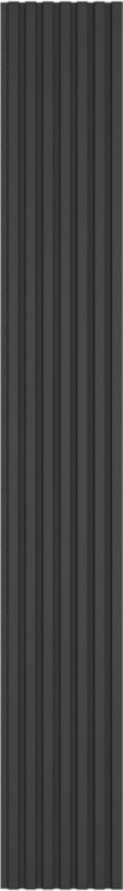 Vertical Line væglamel 300 x 2650 mm sort/sort på filt