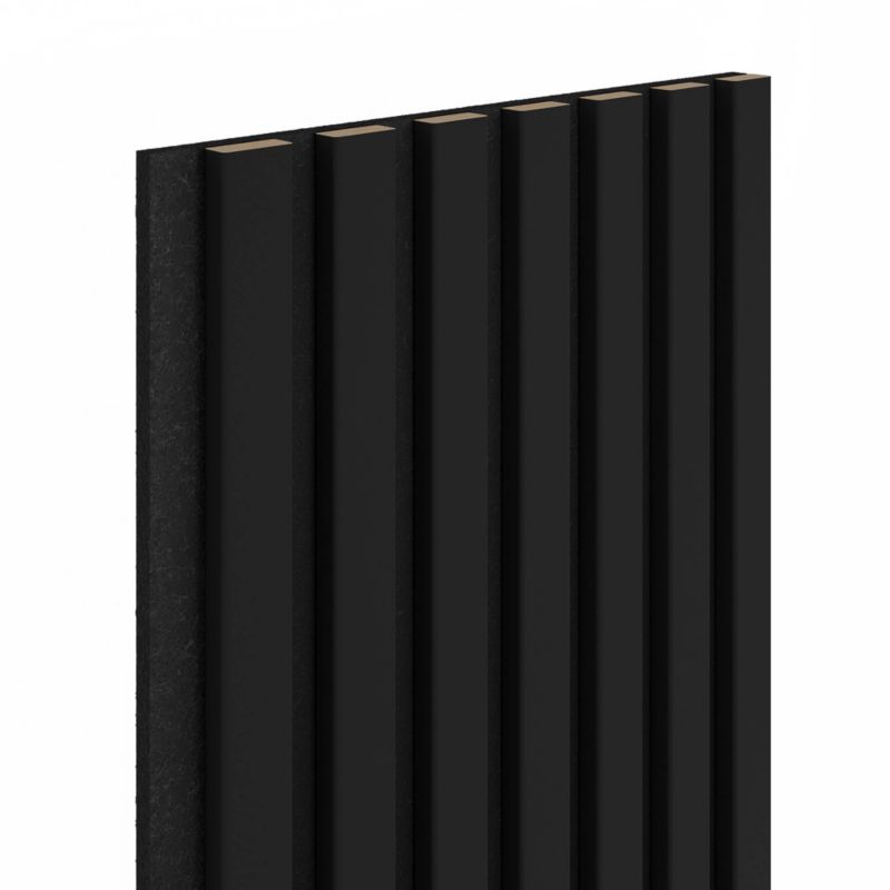 Vertical Line væglamel 300 x 2650 mm sort/sort på filt