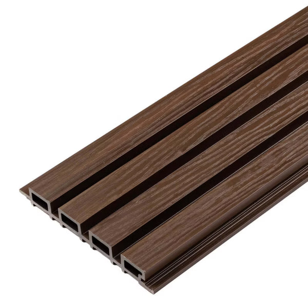 Lamelfacadepanel Komposit 21,9x290 cm Walnut