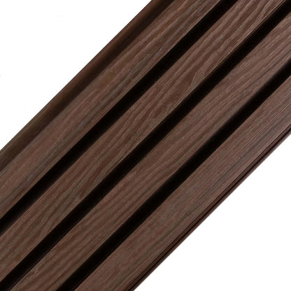 Lamelfacadepanel Komposit 21,9x290 cm Walnut