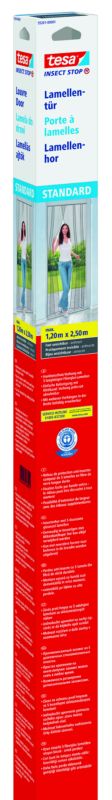 Lamella standard XL 1,20 x 2,50 m i antracit