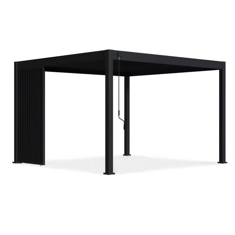 Lamellpanel Lodret til Pergola 113,3x233,5 cm Antracit