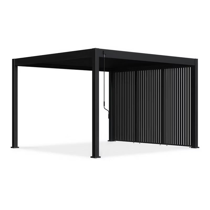 Lamellpanel Lodret til Pergola 113,3x233,5 cm Antracit