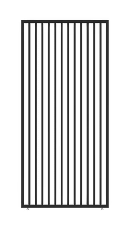 Lamellpanel Lodret til Pergola 113,3x233,5 cm Antracit