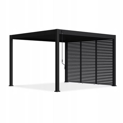 Lamelside til Pergola 113,3x233,5 cm Antracit
