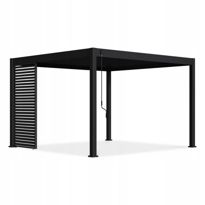Lamelside til Pergola 113,3x233,5 cm Antracit