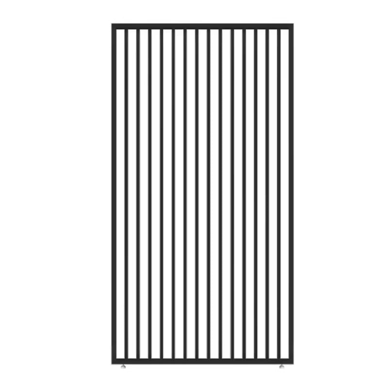 Lamelside til Pergola 123,5x233,5 cm Antracit