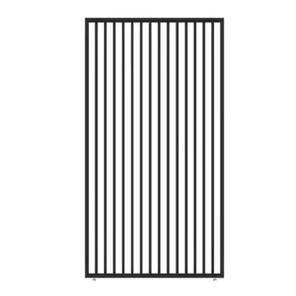 Lamelside til Pergola 123,5x233,5 cm Antracit