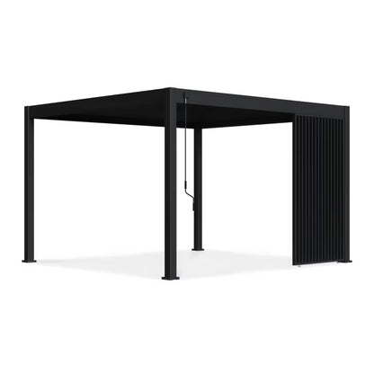 Lamelside til Pergola 123,5x233,5 cm Antracit