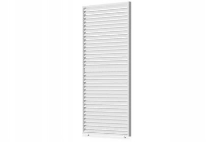 Lamelside til Pergola 123,5x233,5 cm Hvid