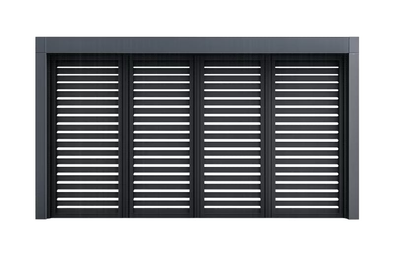 Lamelsidepanel til Pergola 4 m Antracit