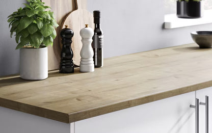 Laminatbordplade 2,8x62x240 cm Lys Eg