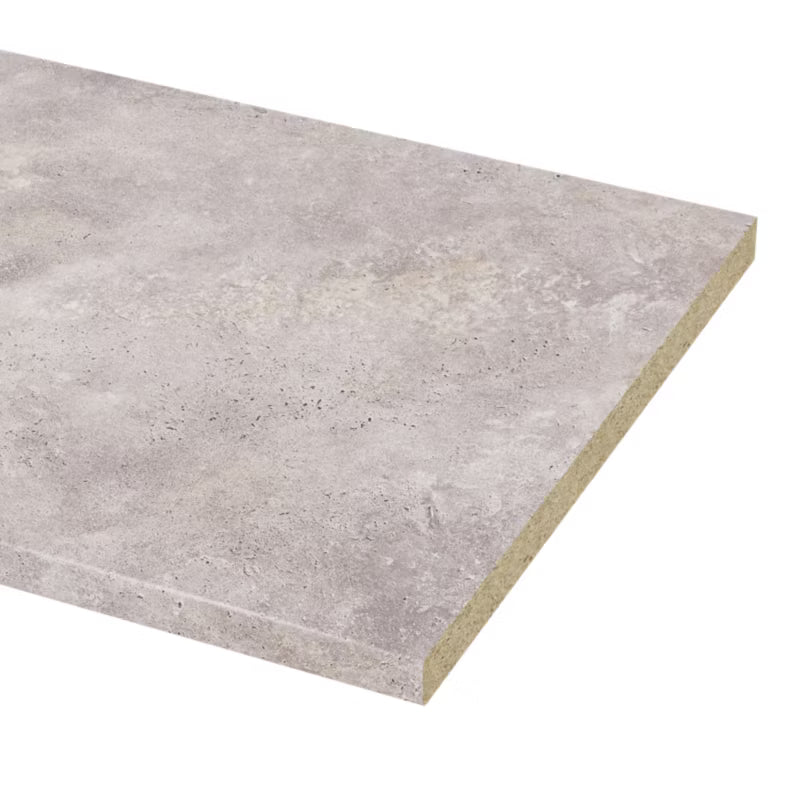 Laminatbordplade 3,8x62x300 cm Beton Mat