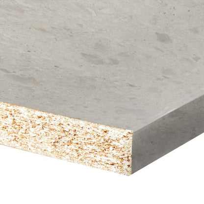 Laminatbordplade 3,8x62x305 cm Terrazzo Crema 559S