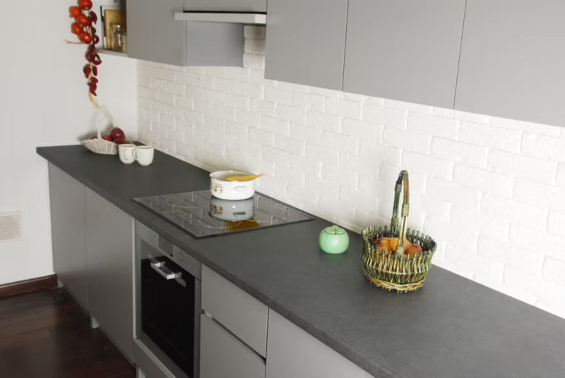 Laminatbordplade 3,8x62x305 cm Porfido Grafito Mat