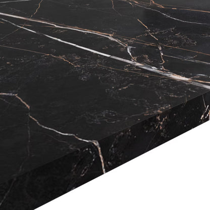Laminatbordplade 62x300 cm Mørk Marmor 2,8 cm