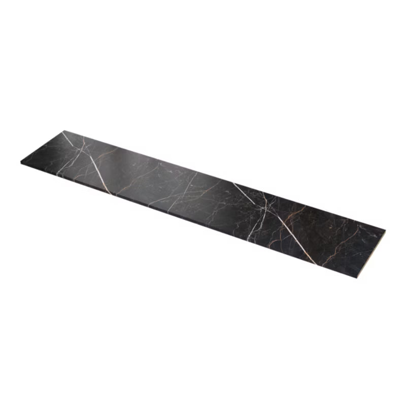 Laminatbordplade 62x300 cm Mørk Marmor 2,8 cm