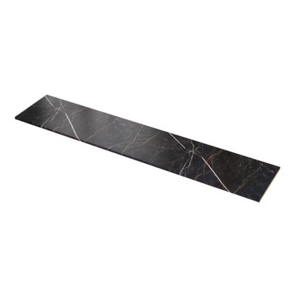 Laminatbordplade 62x300 cm Mørk Marmor 2,8 cm