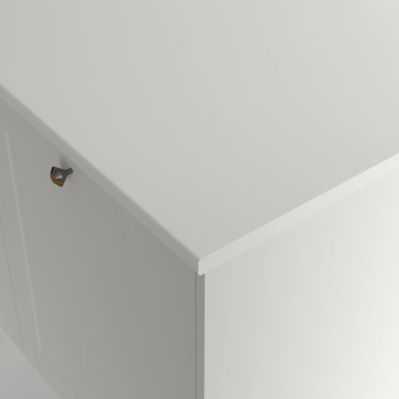 Laminatbordplade Berberis 300x62 cm Hvid Mat