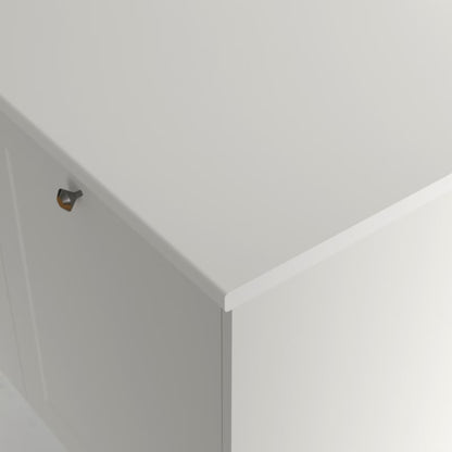 Laminatbordplade Berberis 300x62 cm Hvid Mat