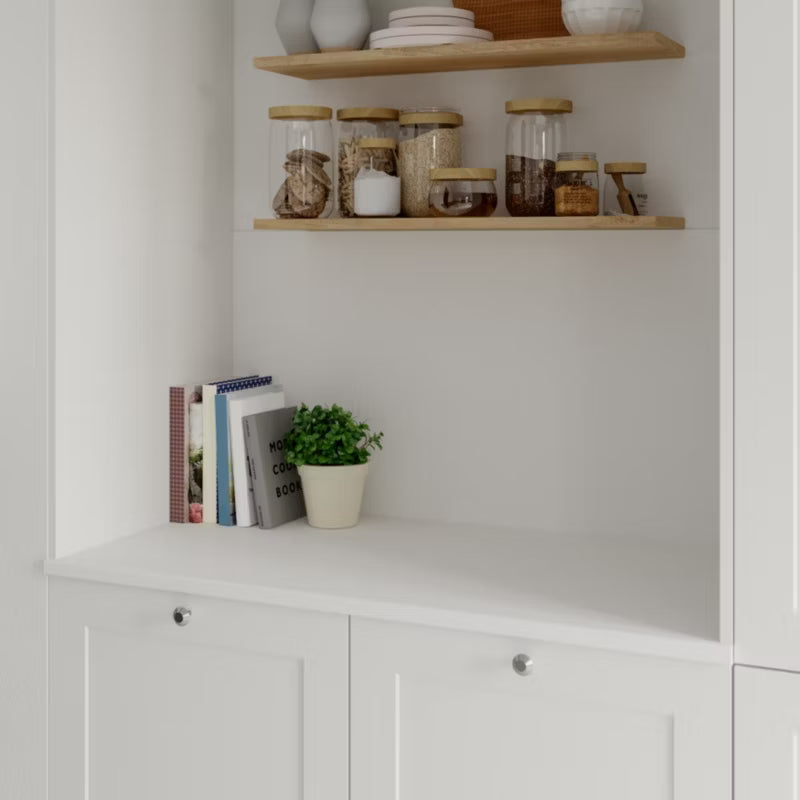Laminatbordplade Berberis 300x62 cm Hvid Mat