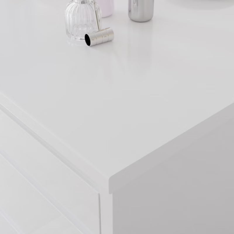 Laminatbordplade Berberis 3,8x62x300 cm Hvid Blank