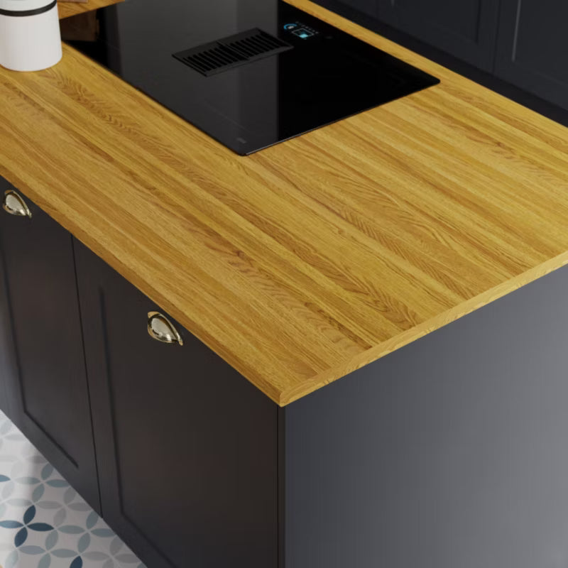 Laminatbordplade Berberis 62x300 cm Træstruktur Mat
