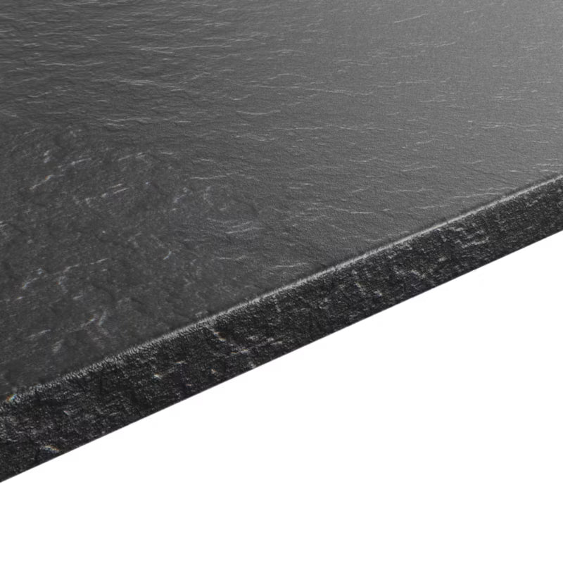 Laminatbordplade Neutral Black Terra 62x300 cm Sort Mat