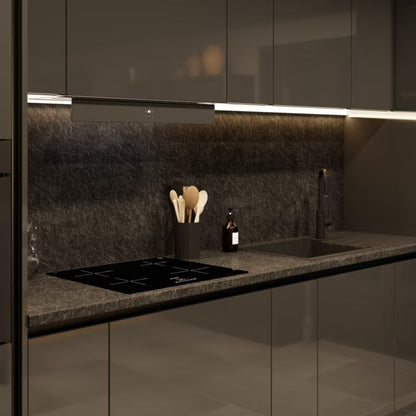 Laminatbordplade Neutral Black Terra 62x300 cm Sort Mat