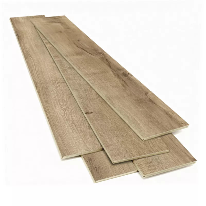 Laminatgulv 128,5x19,2 cm Brun 2,467 m²