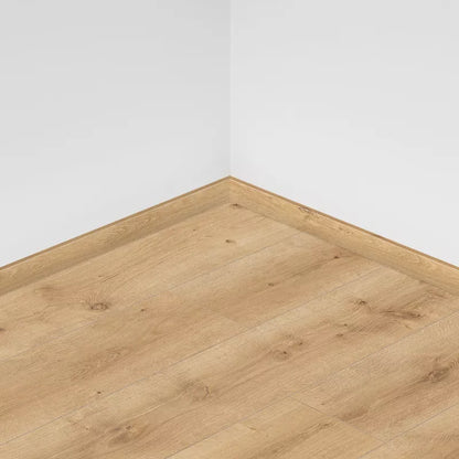 Laminatgulv Dąb Sand 128,5x19,2 cm Brun Vandtæt 2,46 m²