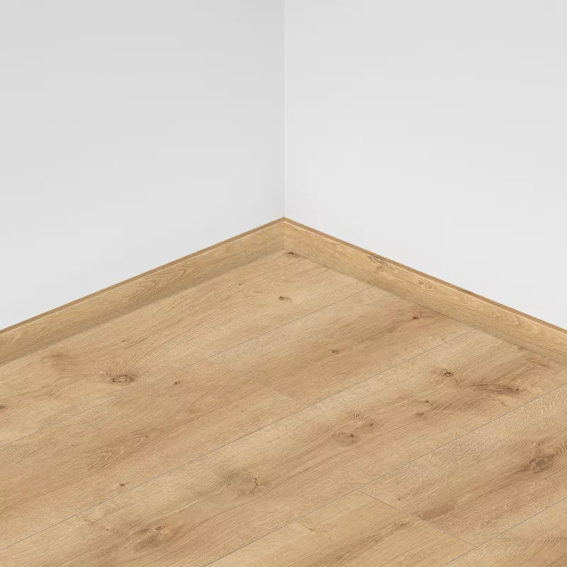 Laminatgulv Dąb Sand 128,5x19,2 cm Brun Vandtæt 2,46 m²
