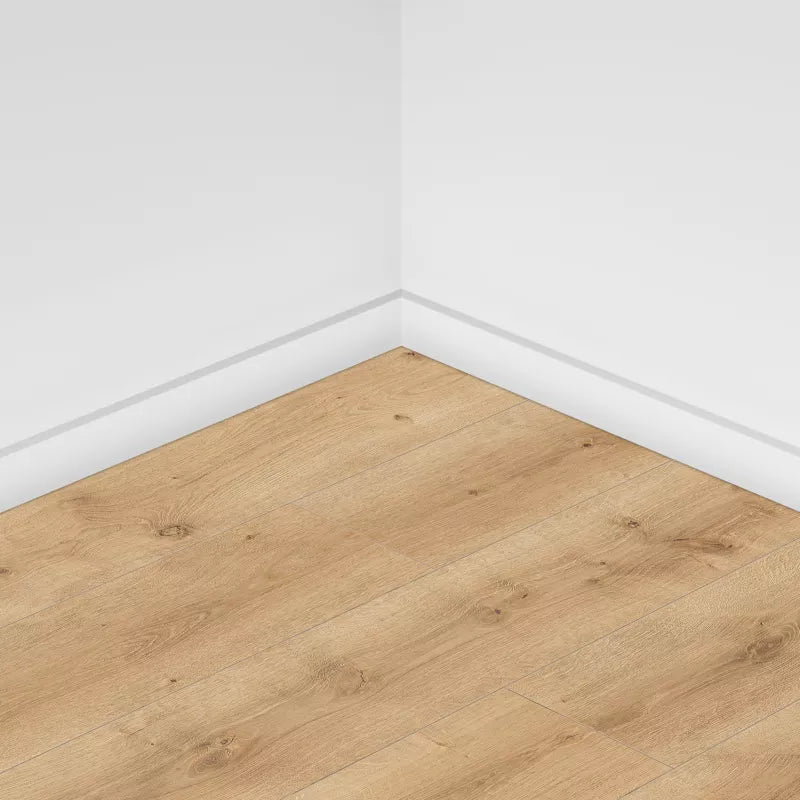 Laminatgulv Dąb Sand 128,5x19,2 cm Brun Vandtæt 2,46 m²