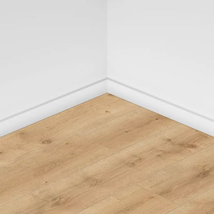 Laminatgulv Dąb Sand 128,5x19,2 cm Brun Vandtæt 2,46 m²