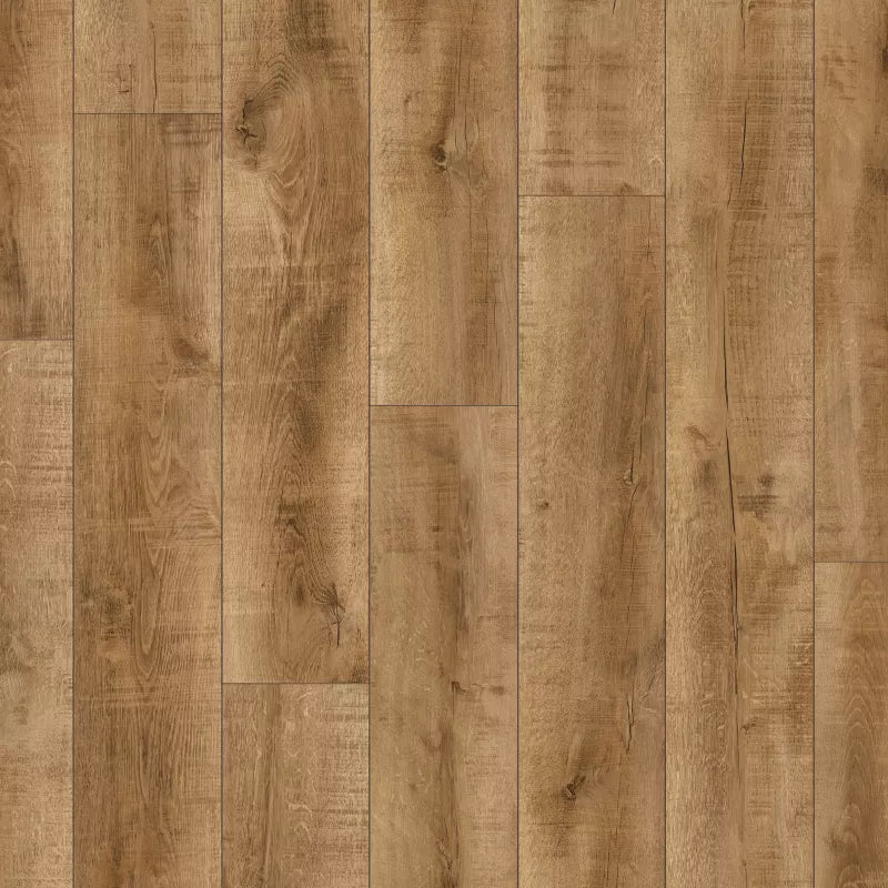 Laminatgulv Macaulay AC4 128,8x19,5 cm Rød 2,26 m²
