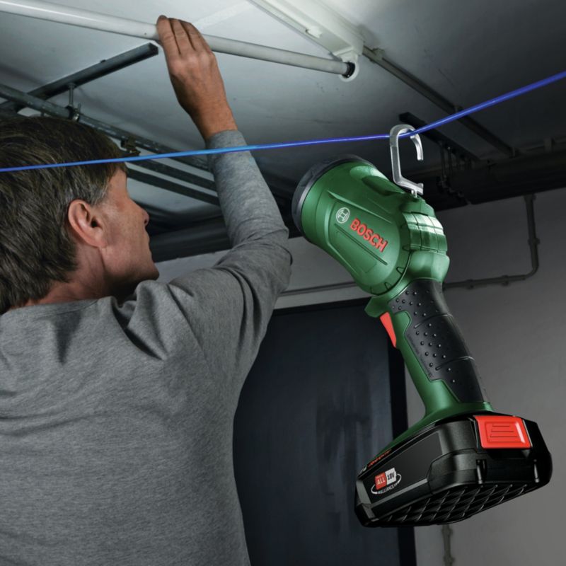 Bosch 18 V akkuarbejdslampe uden batteri
