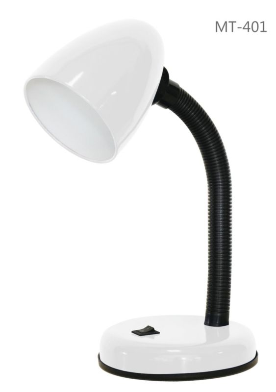 Activejet Bill E27 skrivebordslampe i hvid