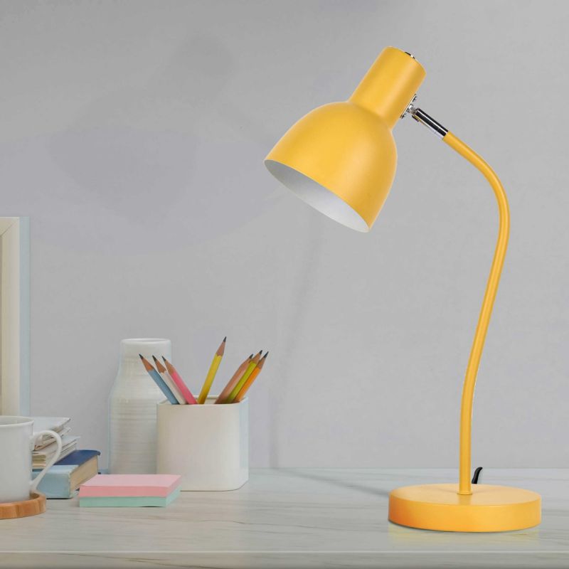 Goldlux Mimi 1-punkts bordlampe E27 gul