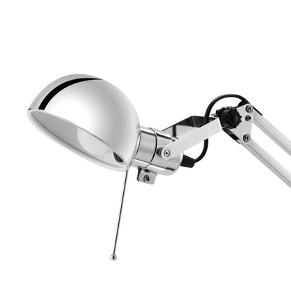 GoodHome Bakossi 1-punkts bordlampe E14 krom