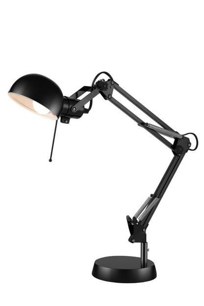 GoodHome Bakossi skrivebordslampe 1-punkts E14 mat-sort