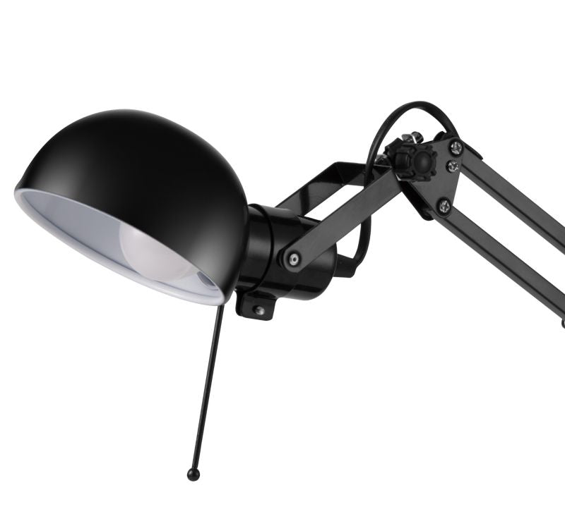 Bordlampe Bakossi 1-punkts E14 Sort