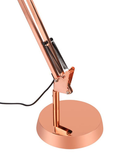 GoodHome Bakossi 1-punkts bordlampe E14 kobber