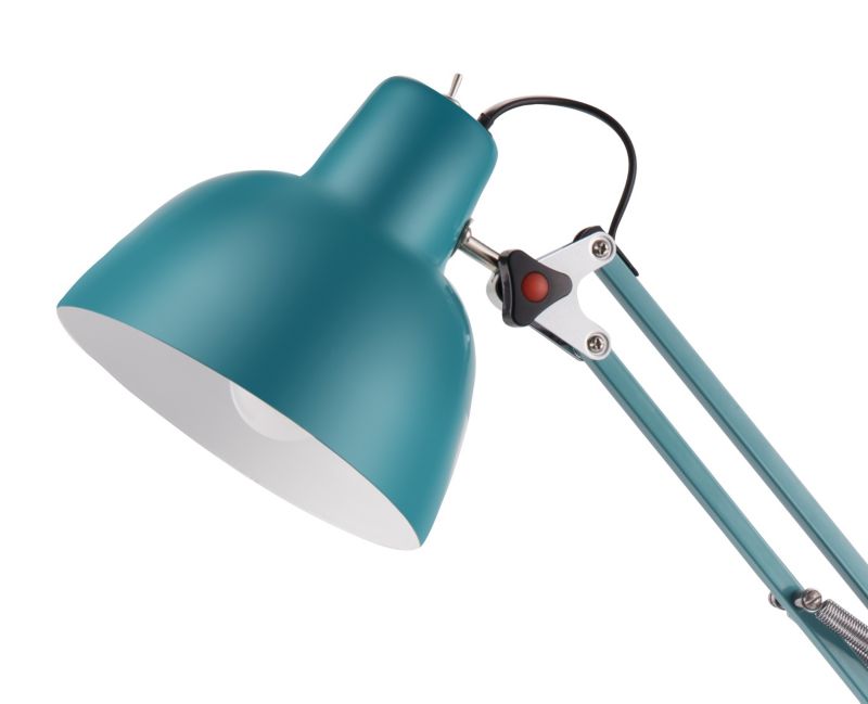 GoodHome Ginaz 1-punkts bordlampe E14 blå