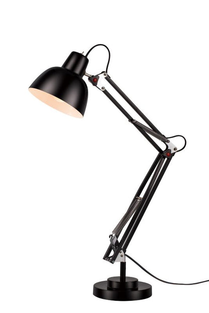 GoodHome Ginaz bordlampe E14 sort