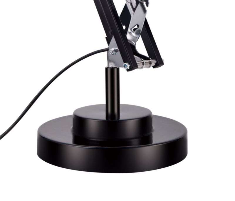 GoodHome Ginaz bordlampe E14 sort