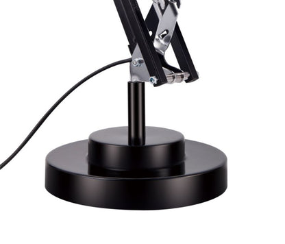GoodHome Ginaz bordlampe E14 sort