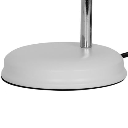 GoodHome Narajo 1-punkts bordlampe E27 hvid