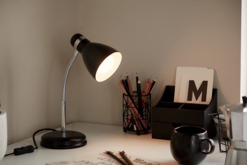 GoodHome Narajo 1-punkts bordlampe E27 mat-sort
